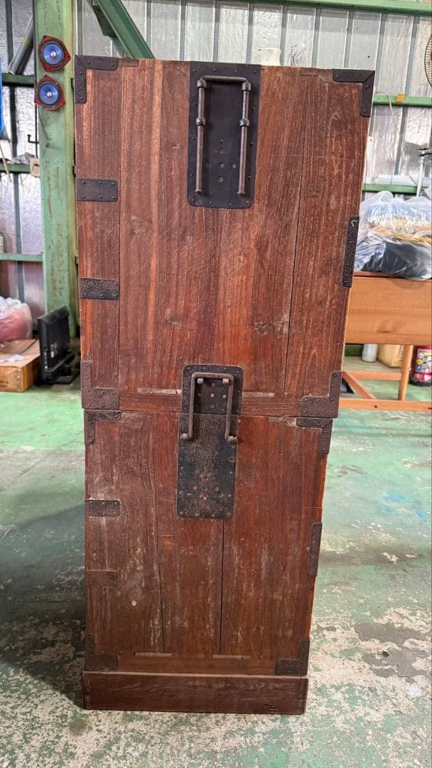 希少　桐箪笥　和家具　時代箪笥　タンス　ディスプレイ　レトロ　アンティーク　①