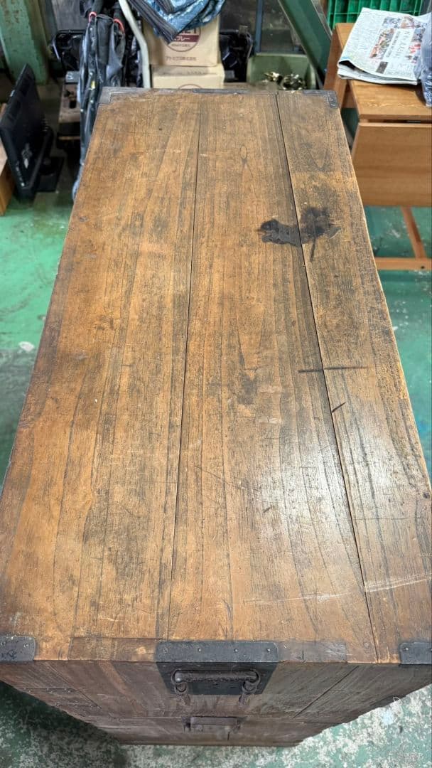 希少　桐箪笥　和家具　時代箪笥　タンス　ディスプレイ　レトロ　アンティーク　①