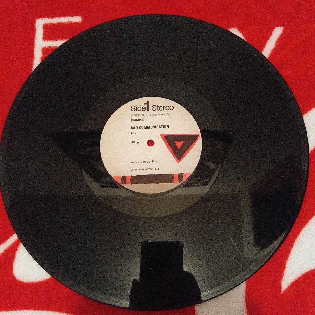 Ｂ’z BAD COMMUNICATION アナログレコード　12インチ