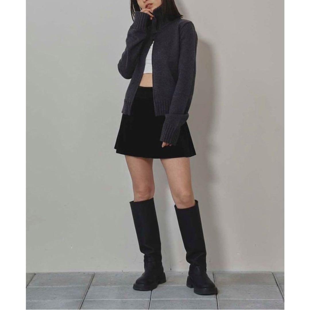 TODAYFUL Velour Square Skirt ベロアスクエアスカート