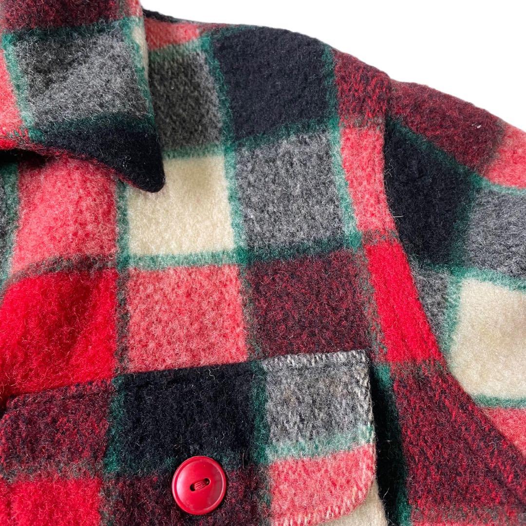 50’s WOOLRICH ウール スポーツジャケット チェック TALON