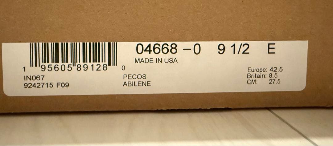 HUMAN MADE × RED WING 9-INCH PECOS 9 1/2