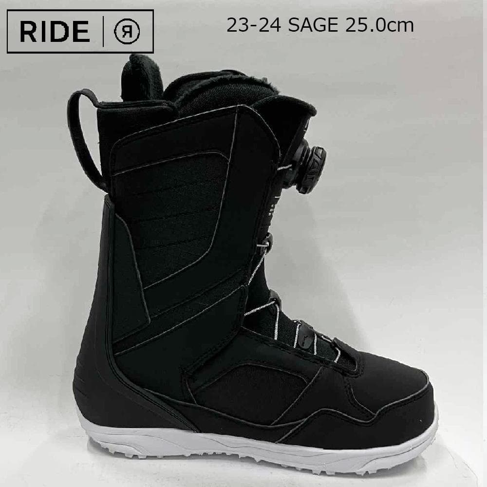 【新品】23-24 RIDE SAGE 25.0cm 女性用スノーボードブーツ