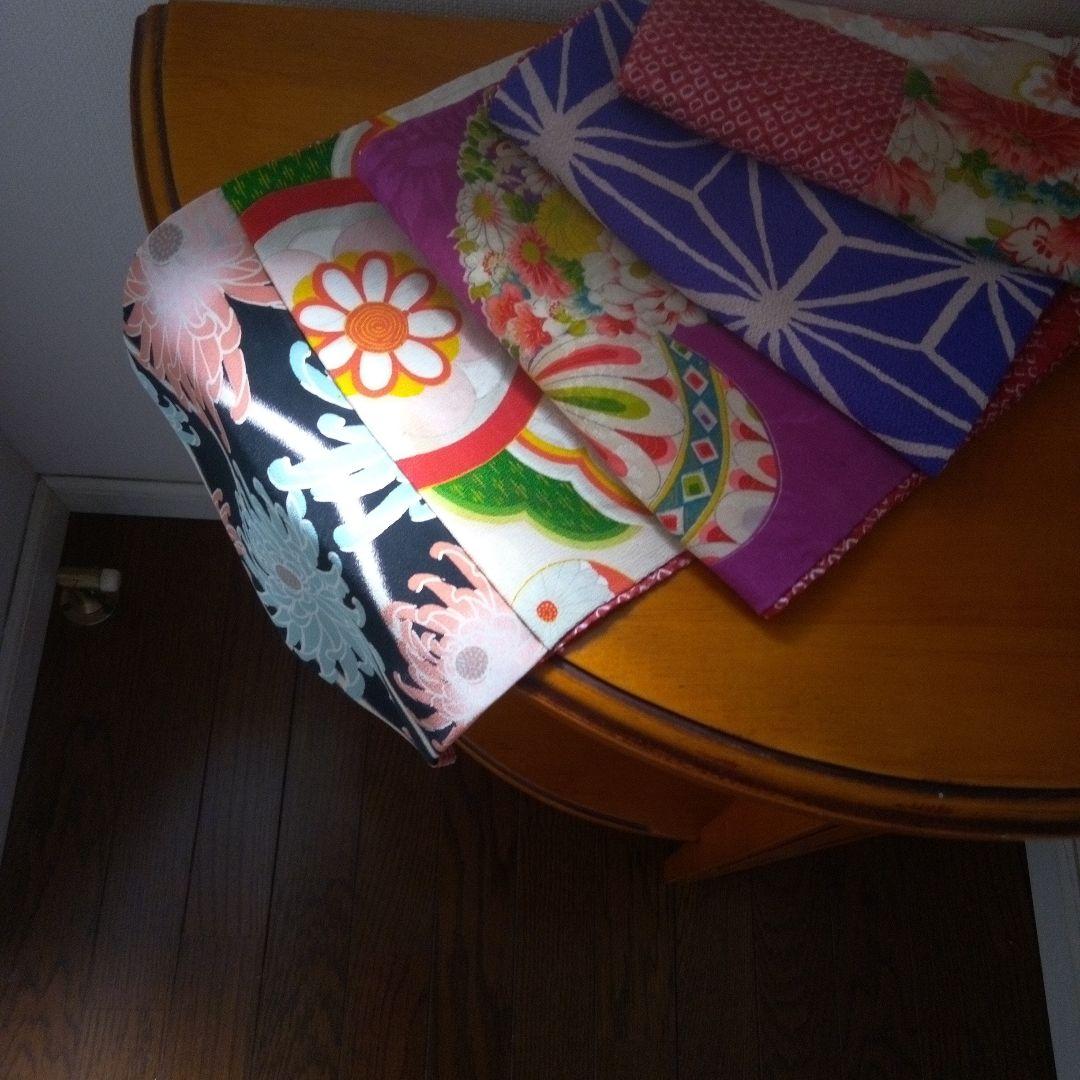 アンティーク木製 半円形 サイドテーブル