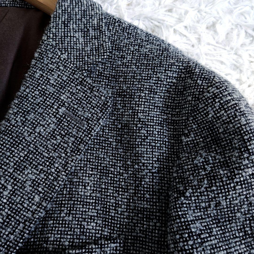 大きいサイズ　アルパカ混　J.PRESS　テーラードジャケット　ツイード　LL