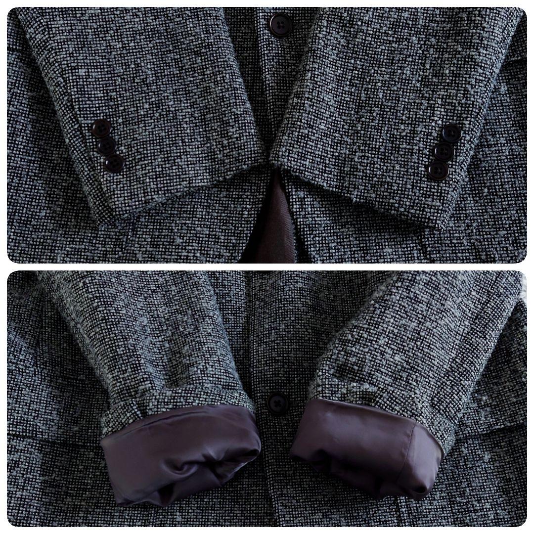 大きいサイズ　アルパカ混　J.PRESS　テーラードジャケット　ツイード　LL