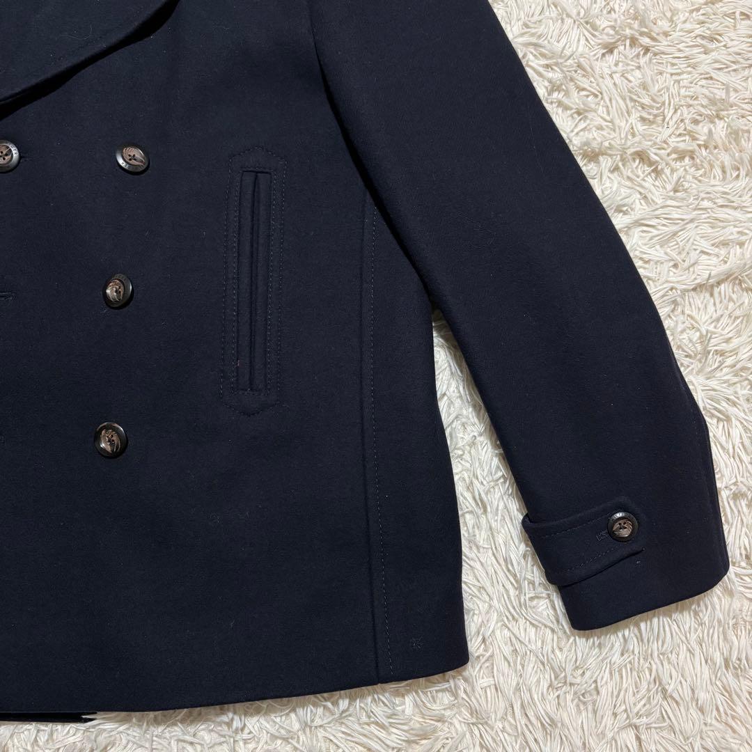 美品 トミーヒルフィガー ピーコート マンテコ社 TH TECH 裏地中綿