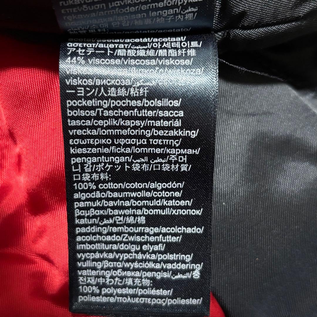 美品 トミーヒルフィガー ピーコート マンテコ社 TH TECH 裏地中綿