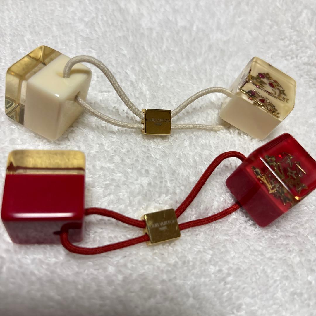 ルイビトン　キュービックヘアゴム　巾着袋入り