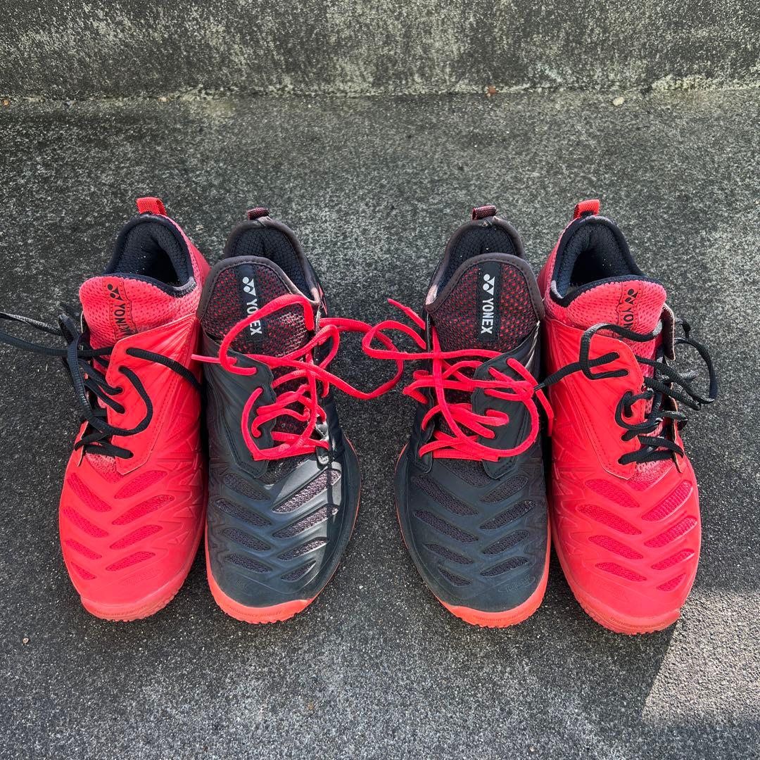 み*み様 YONEX テニスシューズ フュージョンレブ3メン GC 2足組 27