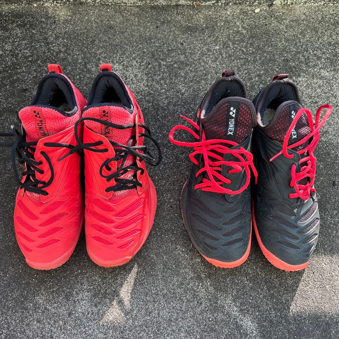 み*み様 YONEX テニスシューズ フュージョンレブ3メン GC 2足組 27