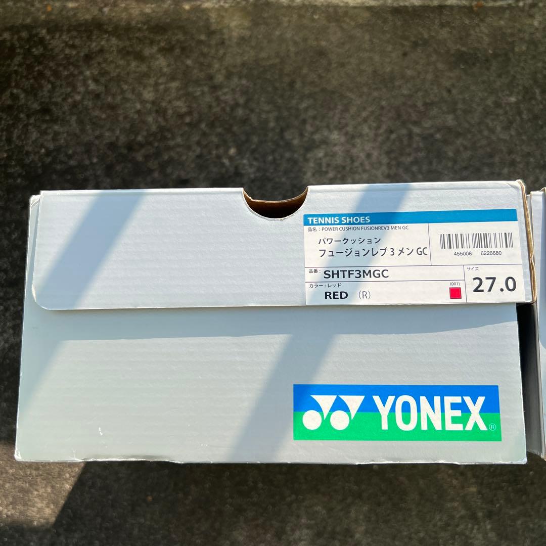 み*み様 YONEX テニスシューズ フュージョンレブ3メン GC 2足組 27