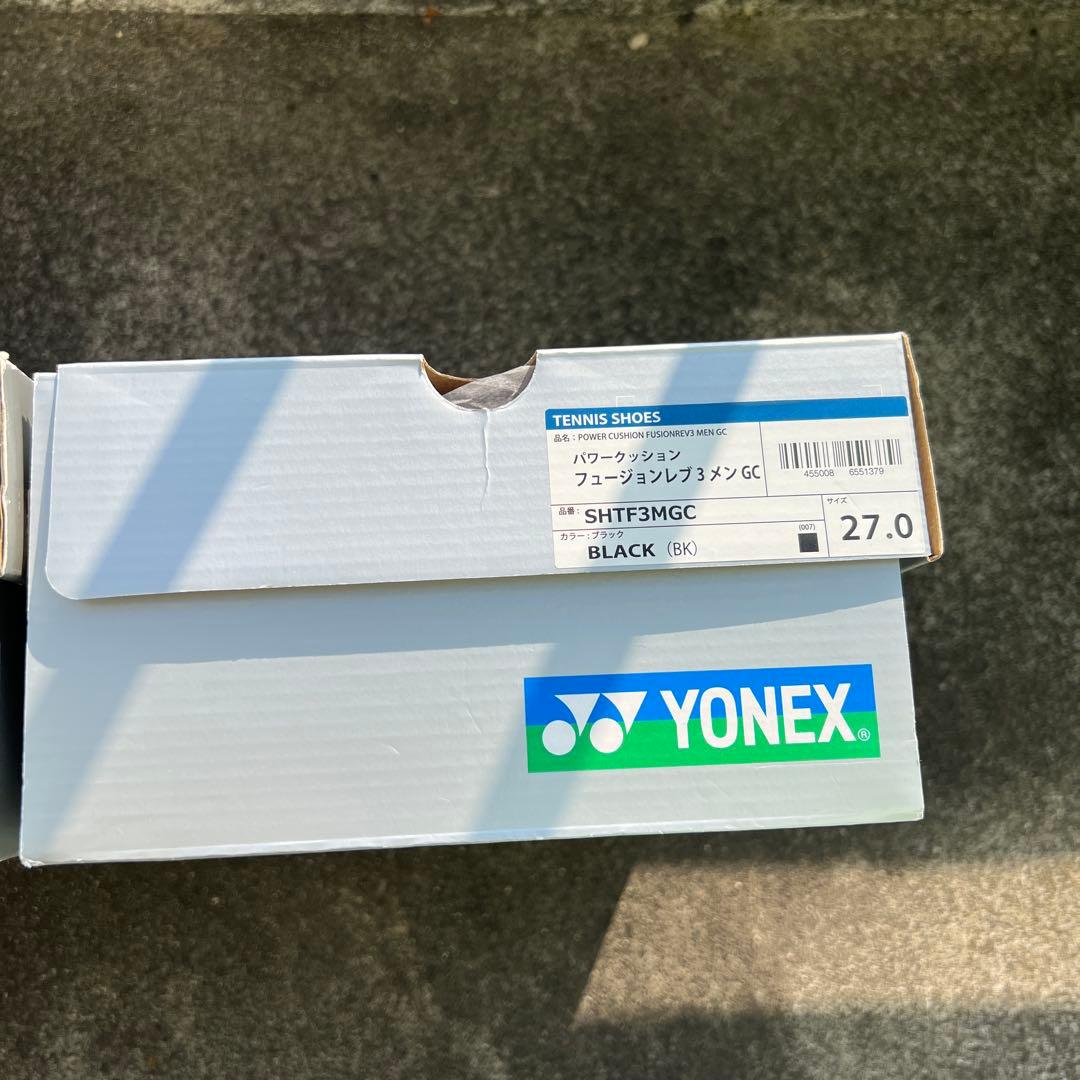 み*み様 YONEX テニスシューズ フュージョンレブ3メン GC 2足組 27