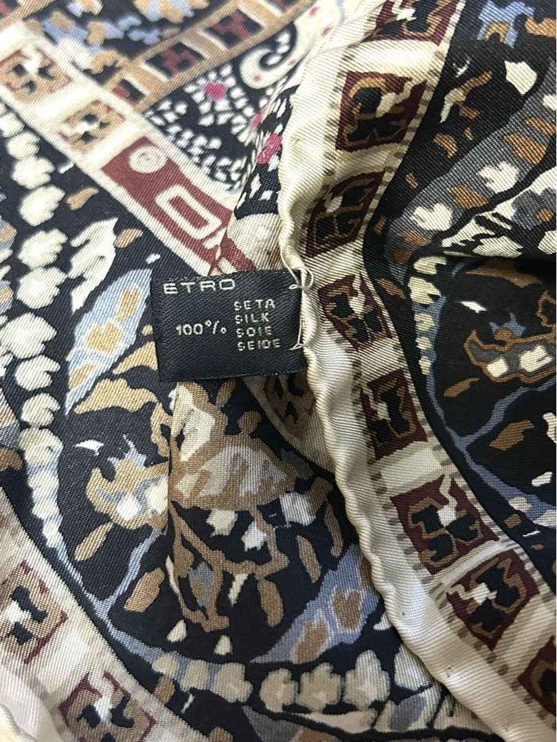 【新品】ETRO エトロ　ペイズリー　スカーフ