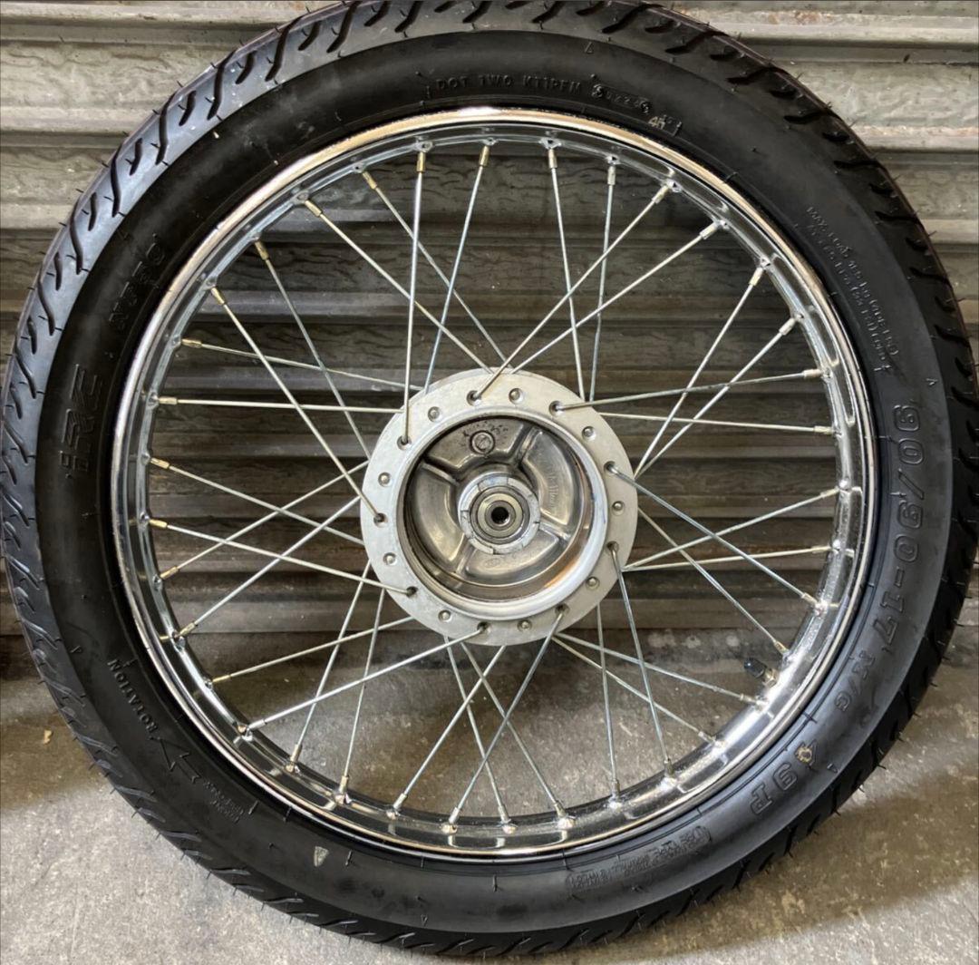 太足★ホンダ スーパーカブ 前後ホイール&タイヤセット★検索用 AA01 C50