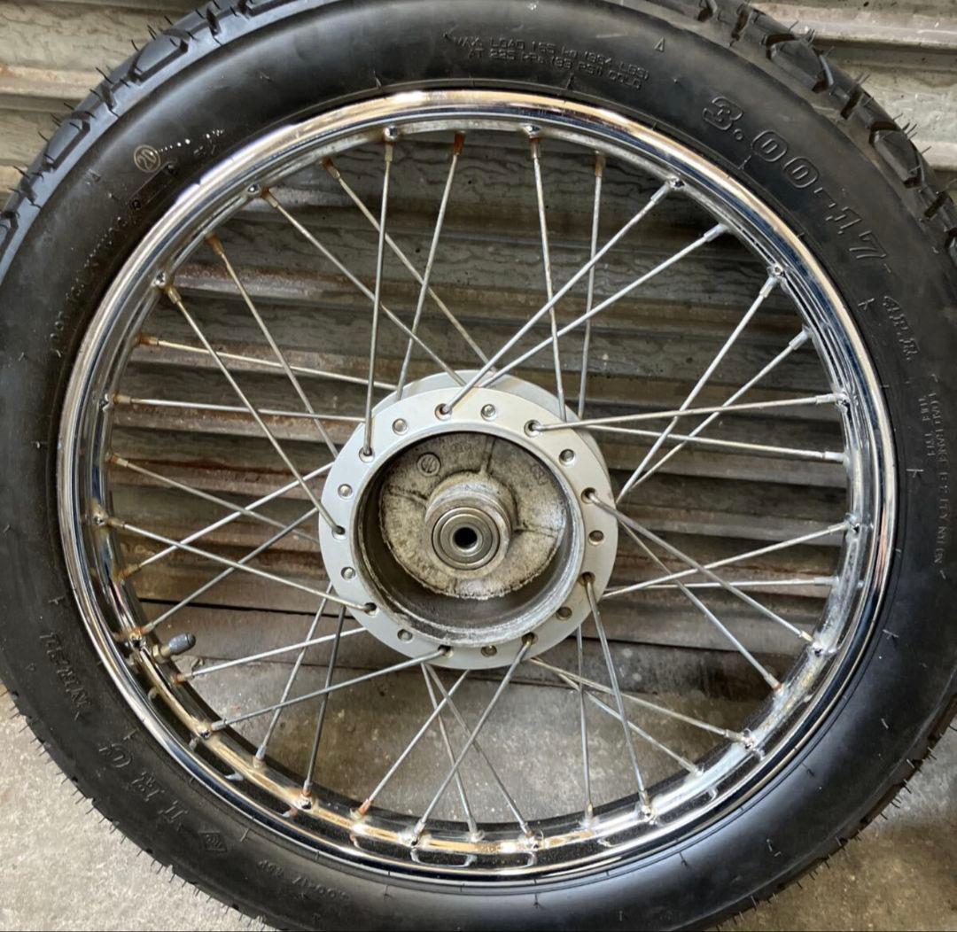 太足★ホンダ スーパーカブ 前後ホイール&タイヤセット★検索用 AA01 C50