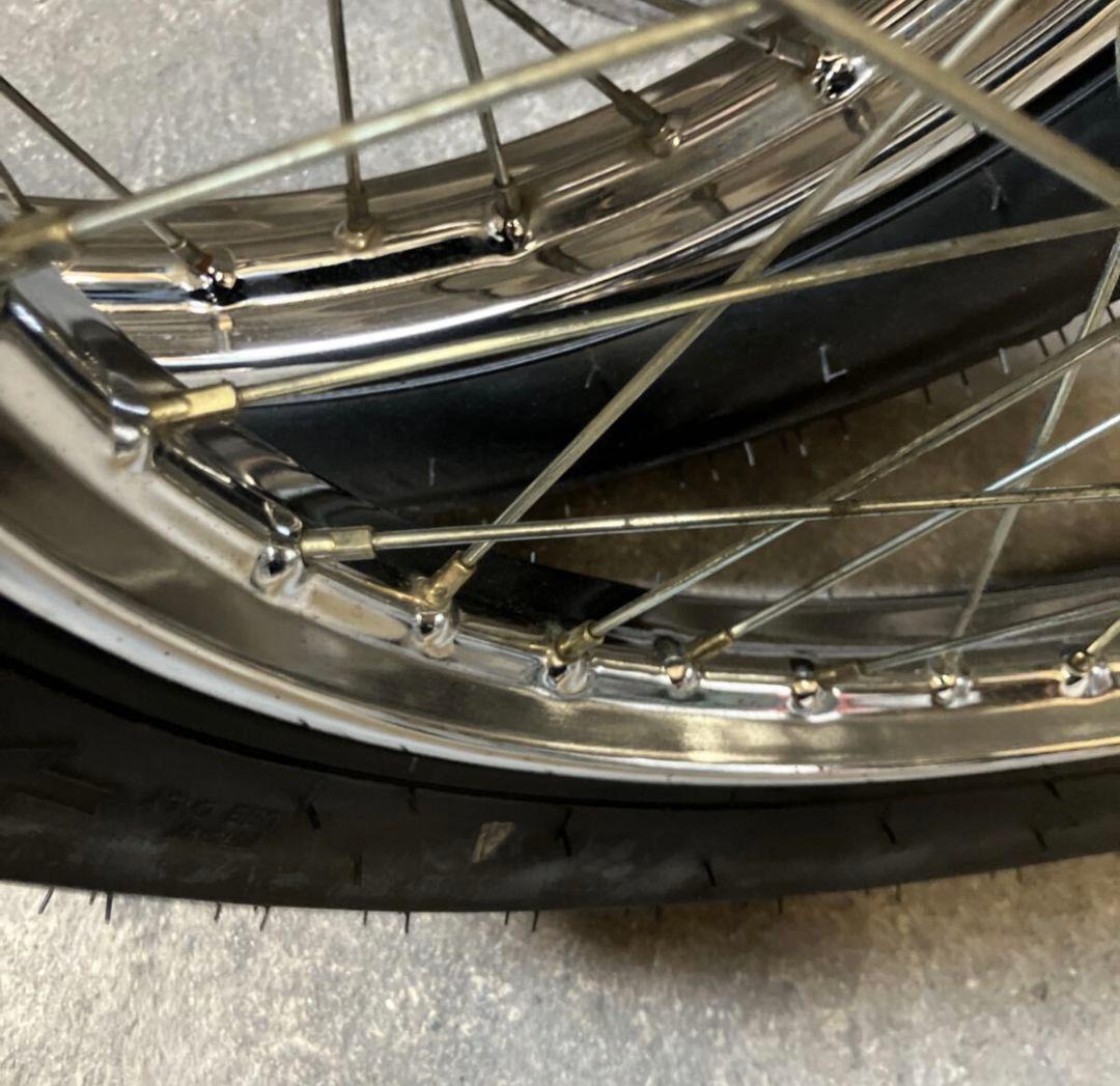 太足★ホンダ スーパーカブ 前後ホイール&タイヤセット★検索用 AA01 C50