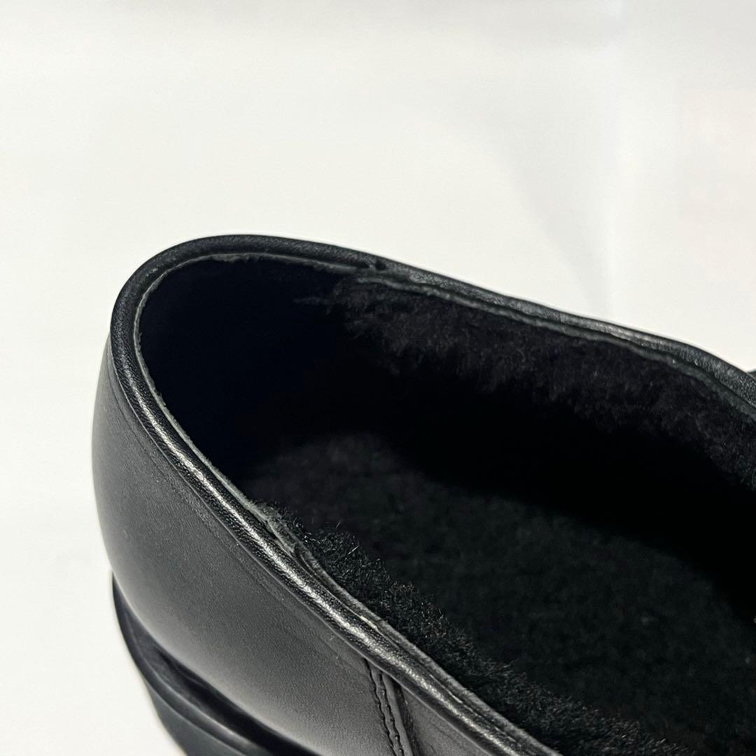 【未使用】Paraboot ミカエル黒 レザー ローファー 24cm UK4.5