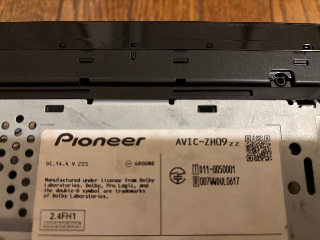 カロッツェリア サイバーナビ AVIC-ZH09 zz 地図データ 2018年