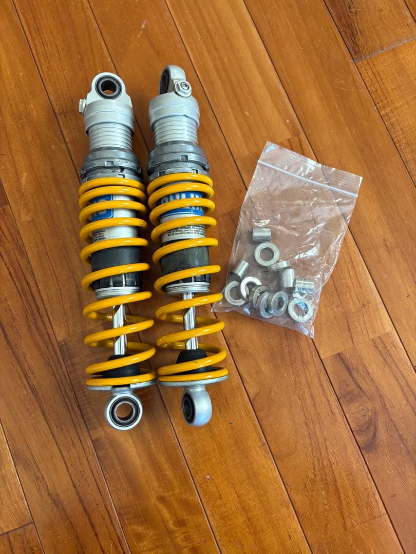 ハーレー　フォーティエイト。オーリンズ　サスペンション。