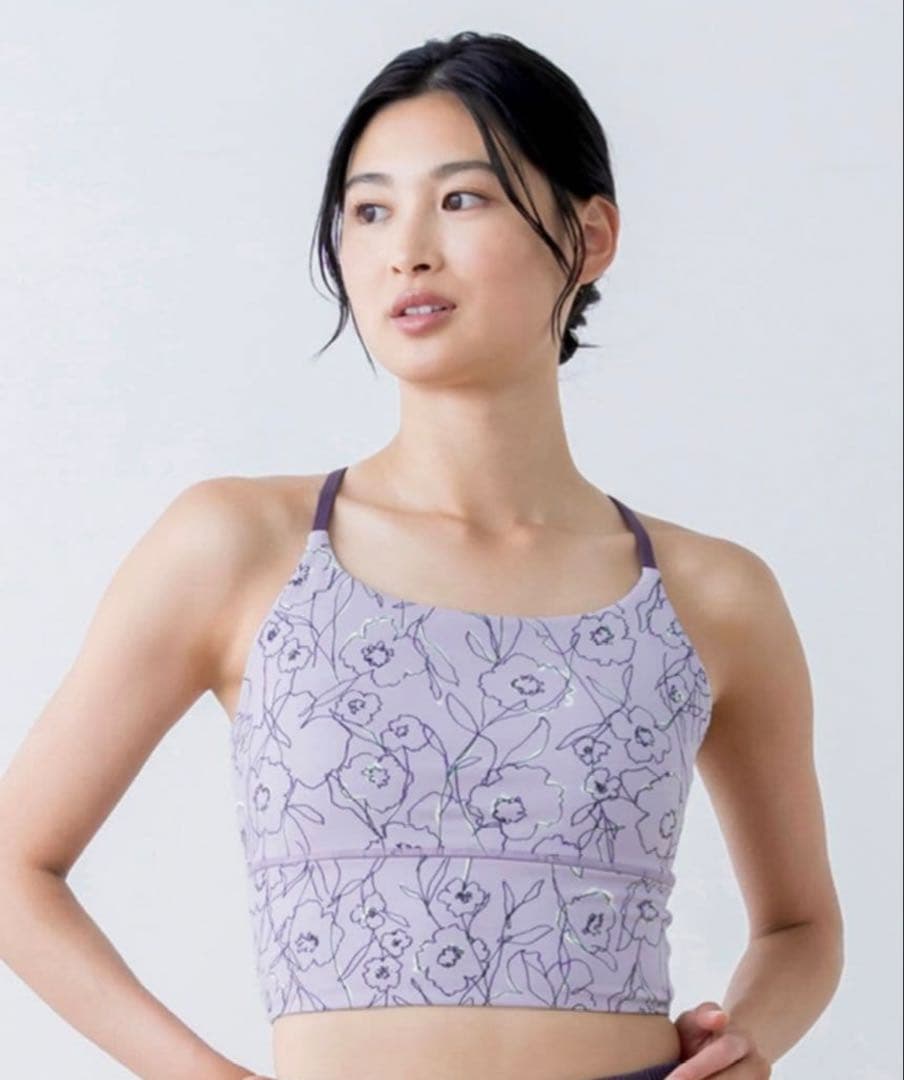 【Web限定品 秋の最新作 SUKALA】 ブラトップ単品　モーヴ