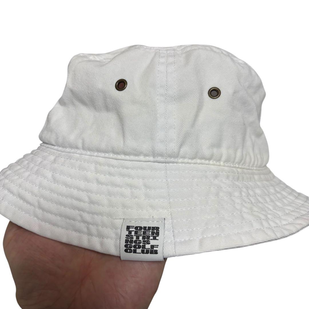 Russeluno x Punk Drunkers ハット　ホワイト　ルチャ