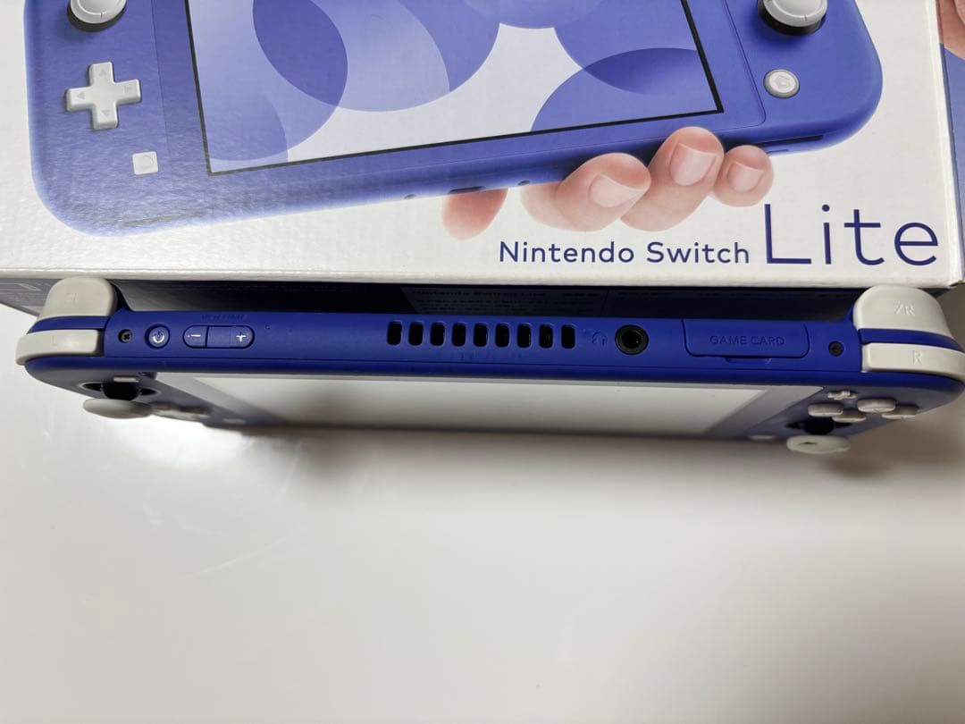 Nintendo Switch Lite ブルー 本体 ACアダプター箱付き