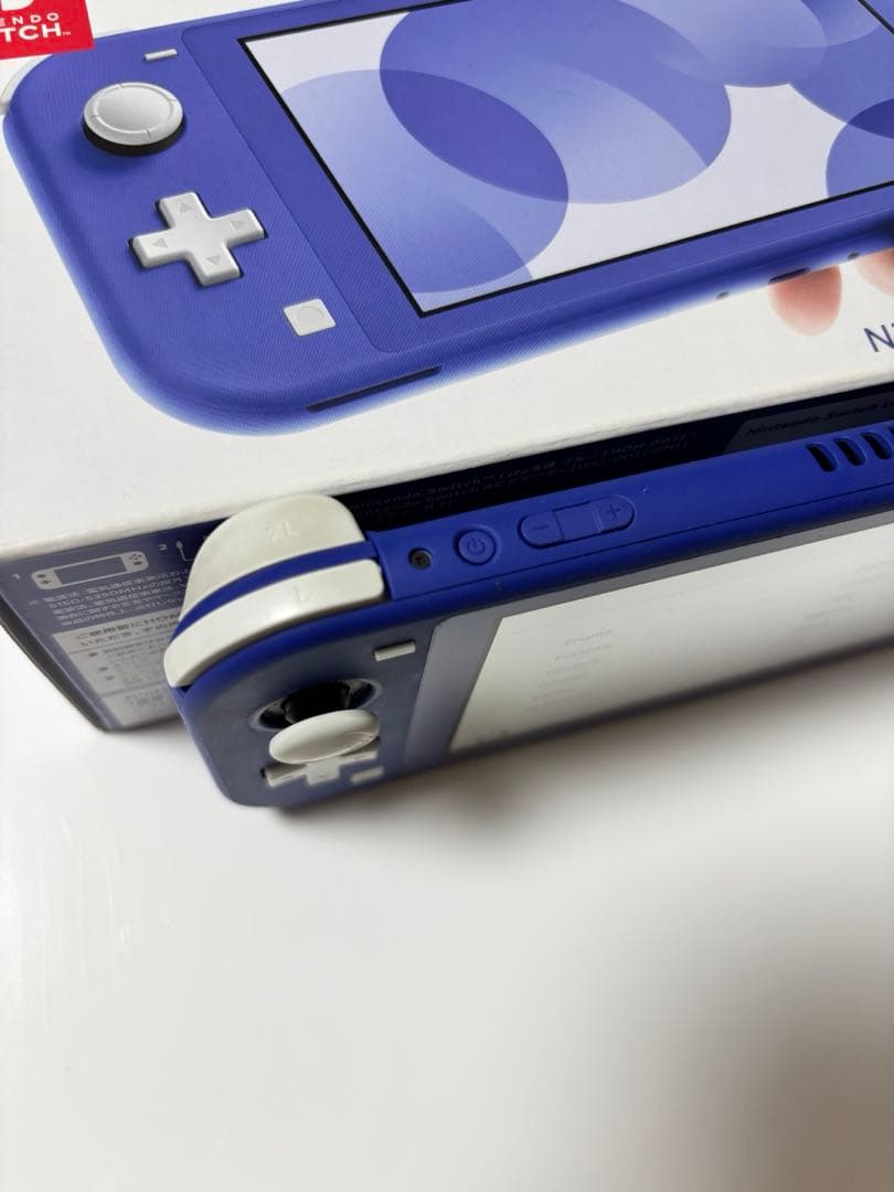 Nintendo Switch Lite ブルー 本体 ACアダプター箱付き