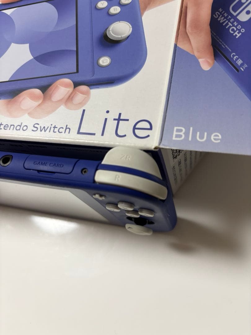 Nintendo Switch Lite ブルー 本体 ACアダプター箱付き