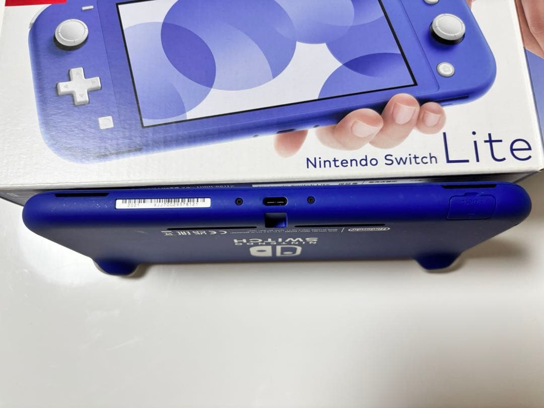 Nintendo Switch Lite ブルー 本体 ACアダプター箱付き