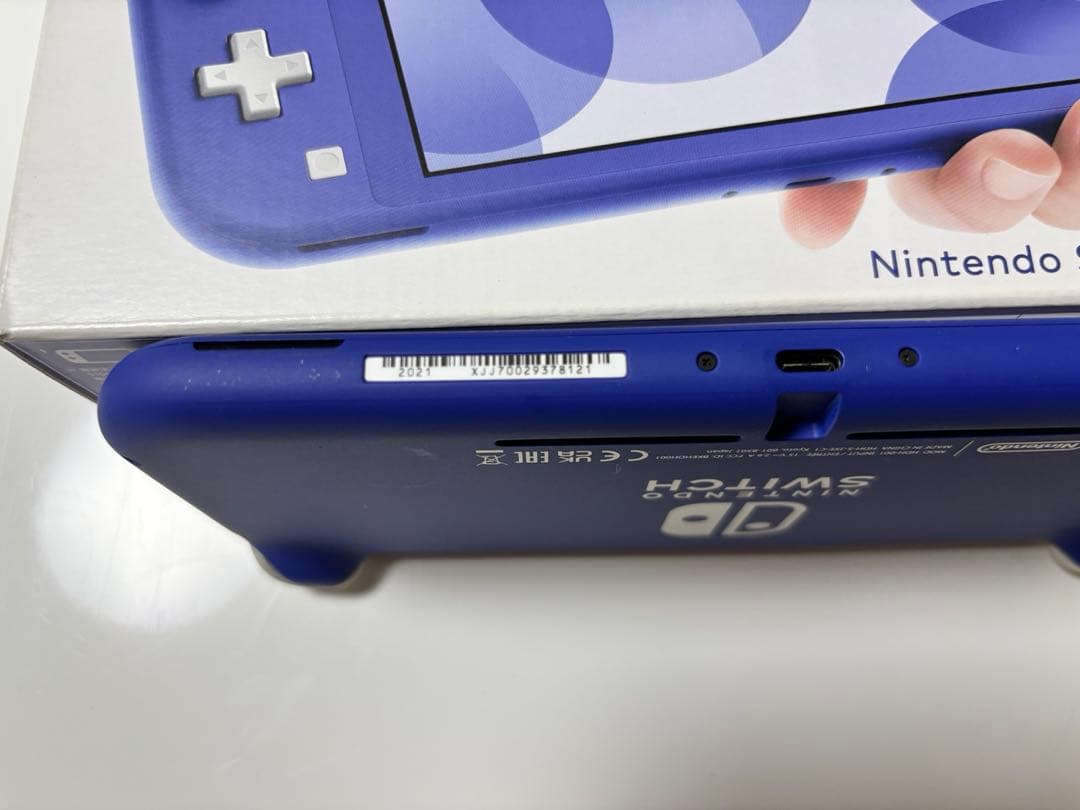 Nintendo Switch Lite ブルー 本体 ACアダプター箱付き