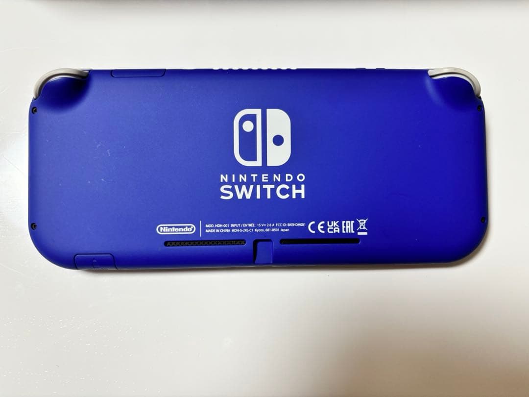 Nintendo Switch Lite ブルー 本体 ACアダプター箱付き