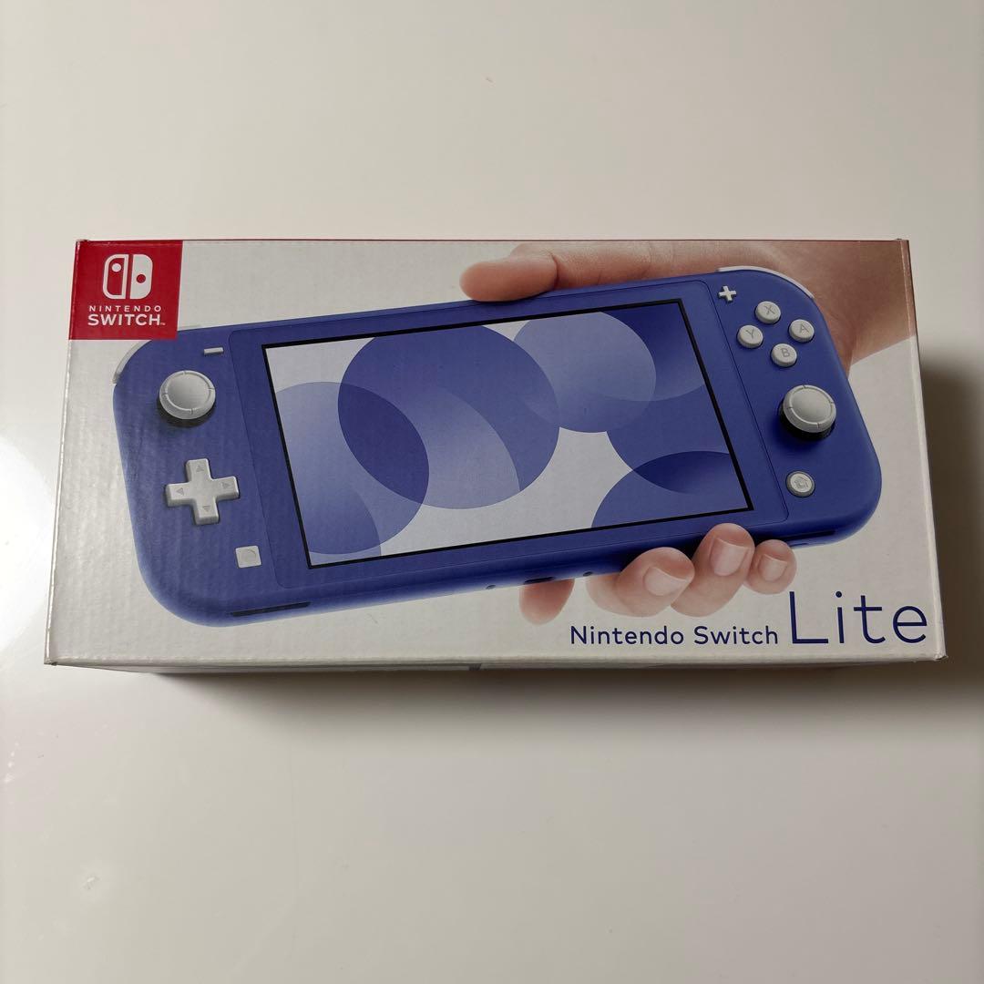 Nintendo Switch Lite ブルー 本体 ACアダプター箱付き
