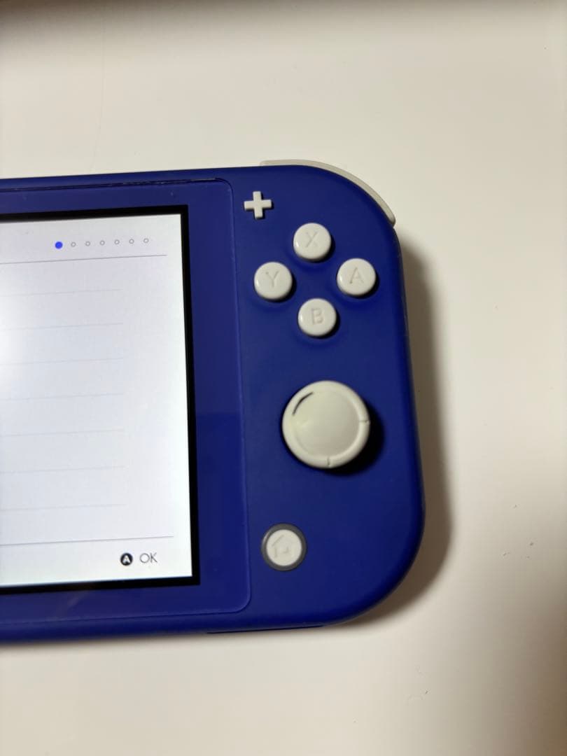 Nintendo Switch Lite ブルー 本体 ACアダプター箱付き
