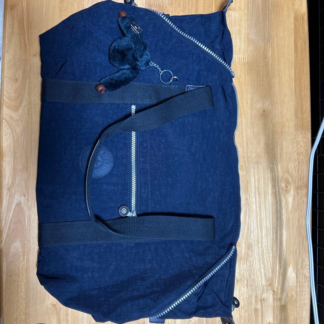 Kipling ネイビー トートバッグ