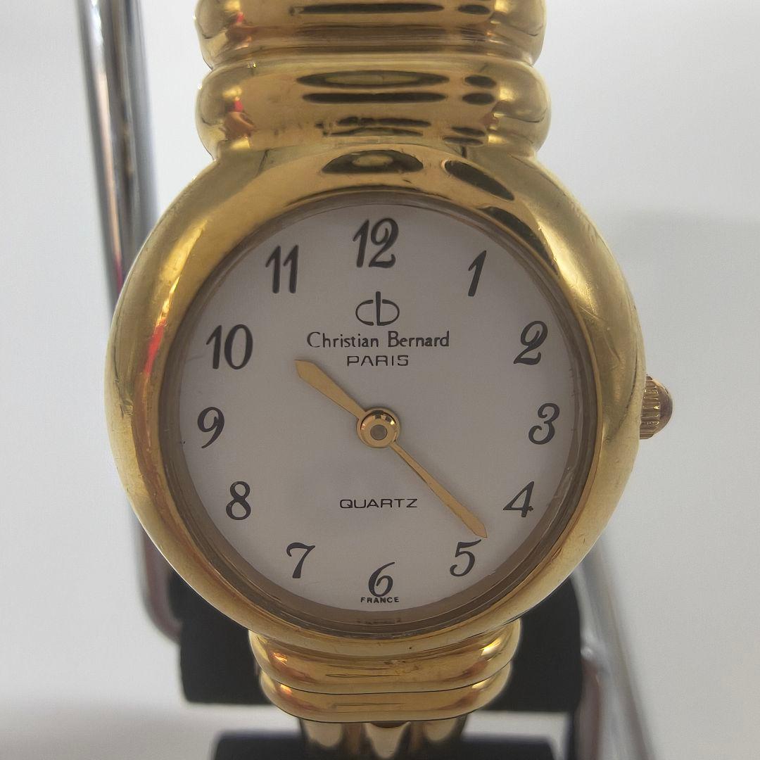 Christian Bernard ゴールドレディースウォッチ　稼働品