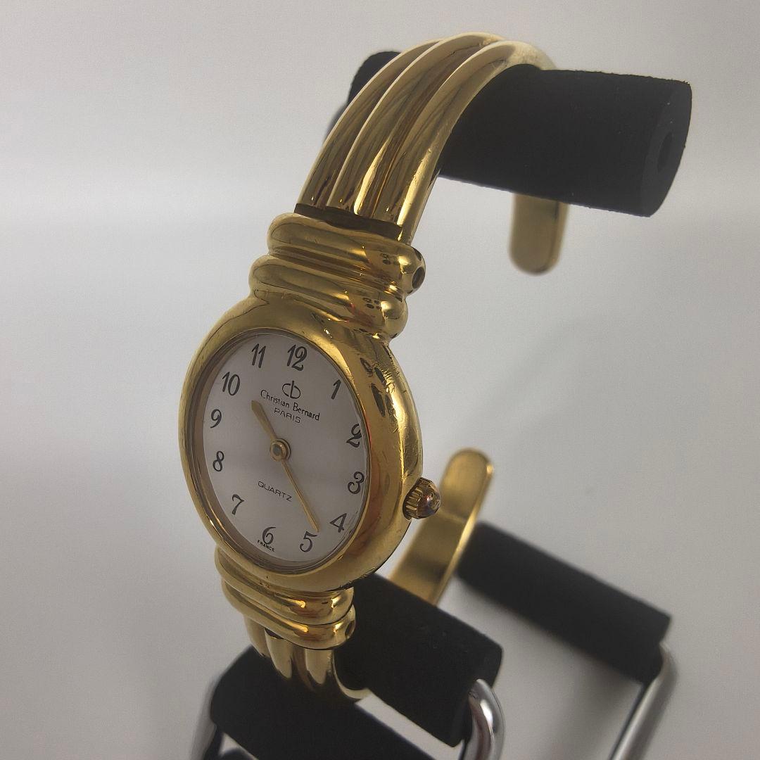 Christian Bernard ゴールドレディースウォッチ　稼働品