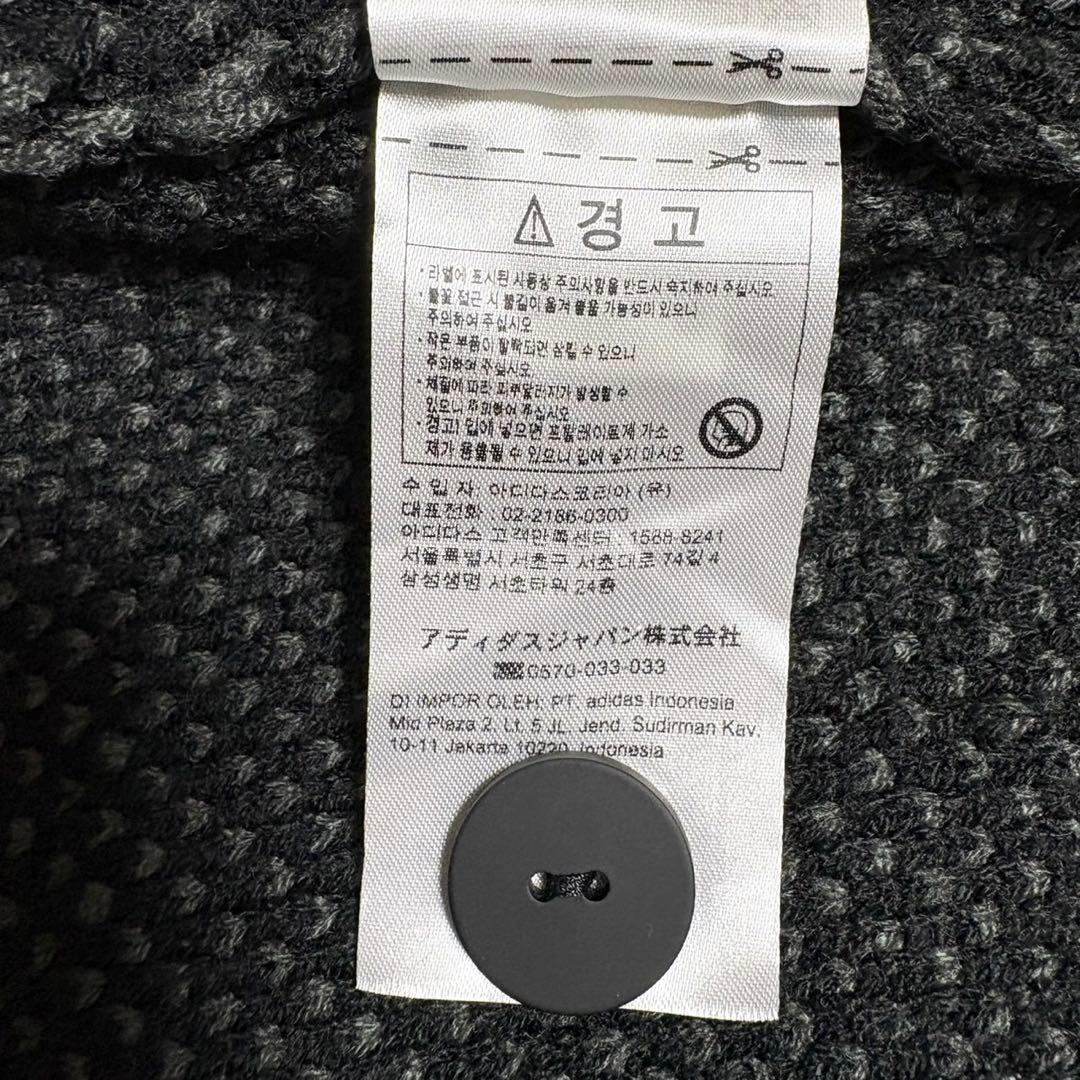アディダス オリジナルス Lサイズ 70Sトレフォイルカーディガン 黒