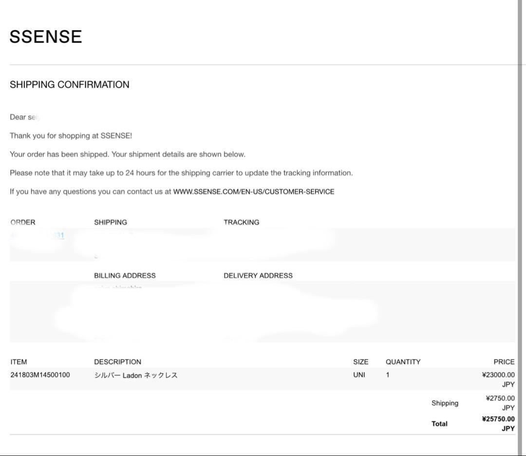 Ourlegavy ネックレス