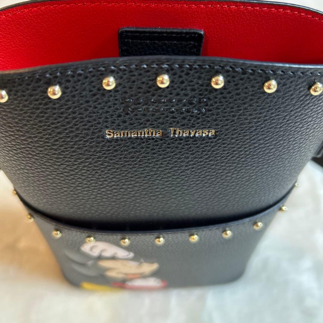 【ミッキーマウス】Samantha Ｔhavasa スマホショルダーバッグ