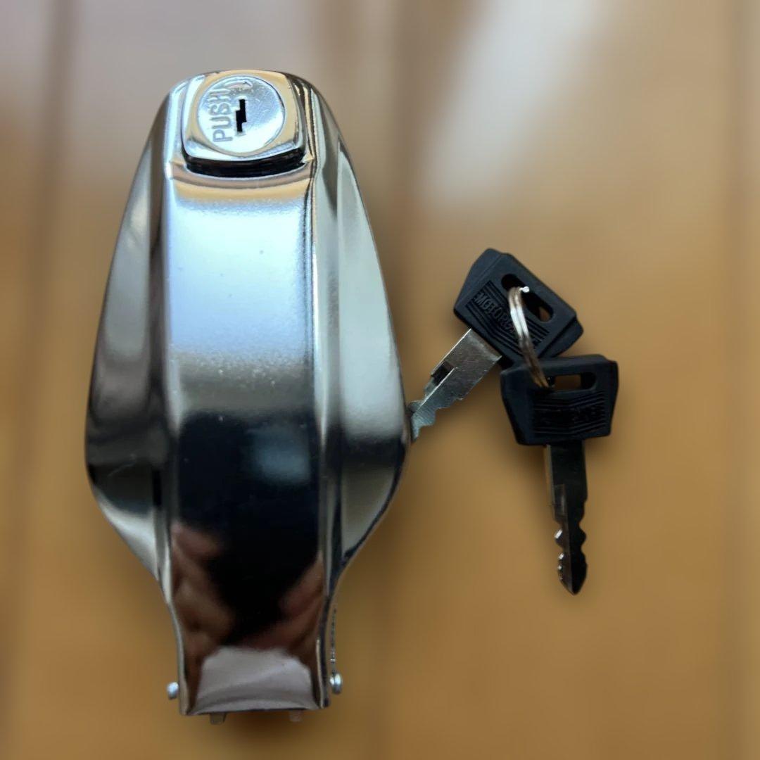 sr400用　初期型　タンクキャップ　キー2本付き