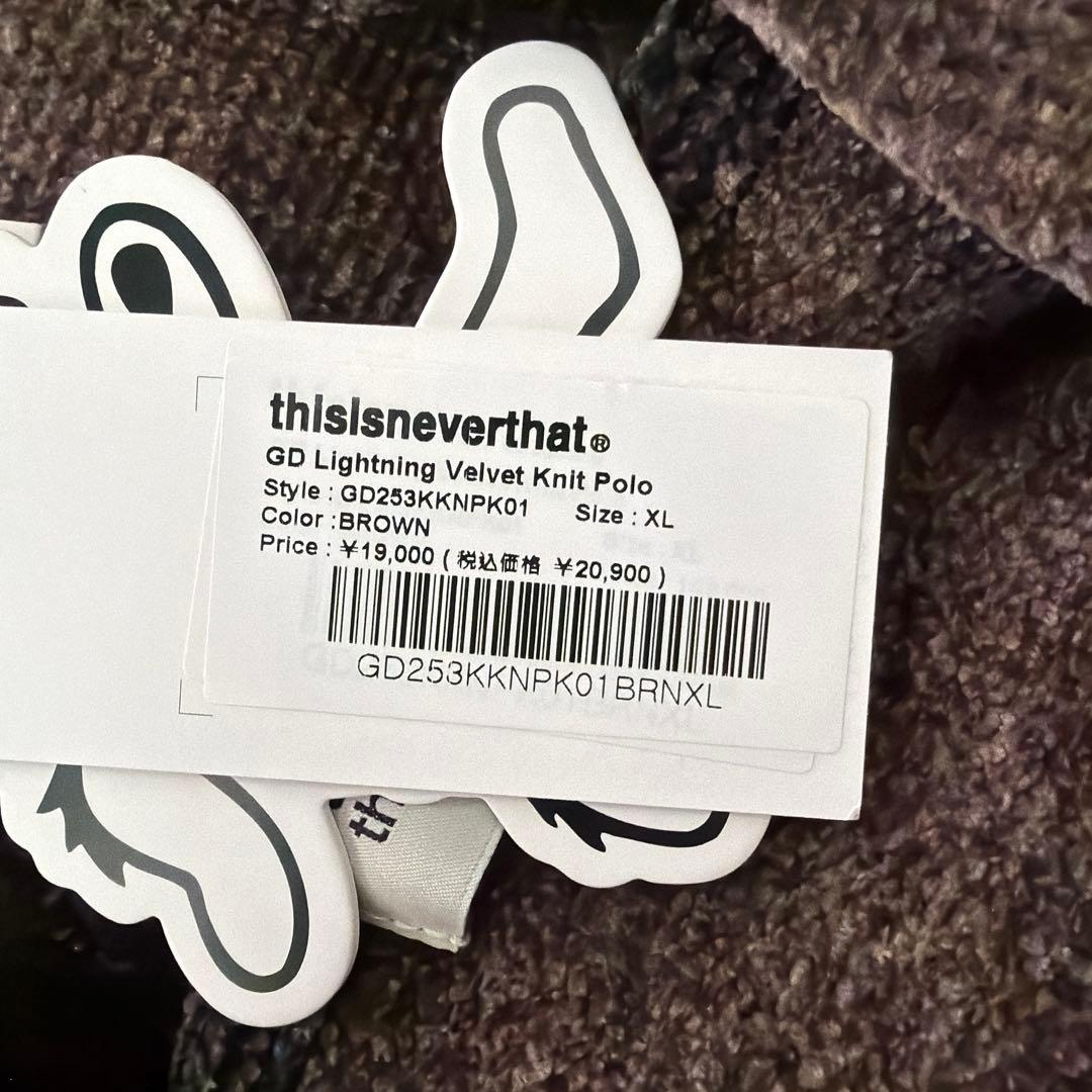 thisisneverthat ネバザ ニット 即完売品