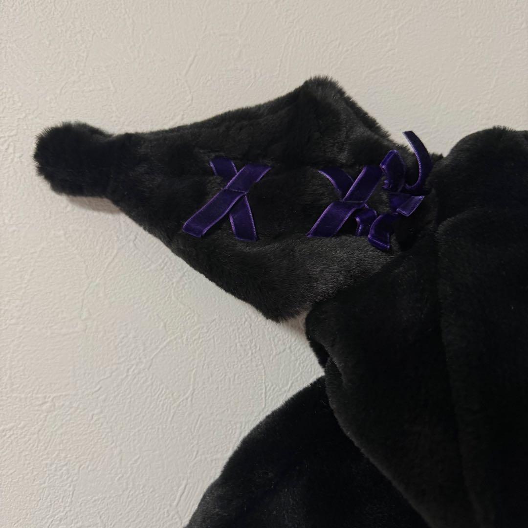 150✨アナスイミニ　クロミコラボ　完売　黒　クロミ フリースジャケットほぼ新品