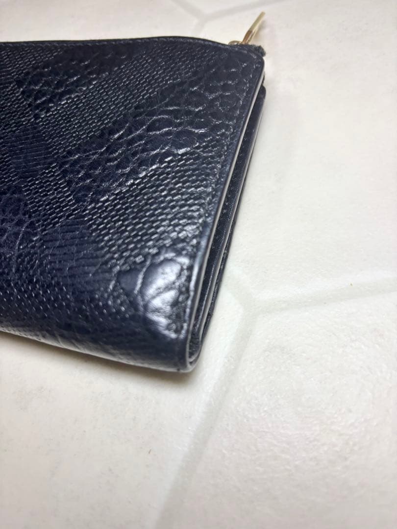 箱，保存袋付き！バーバリー 長財布 ブラック レザー BURBERRY