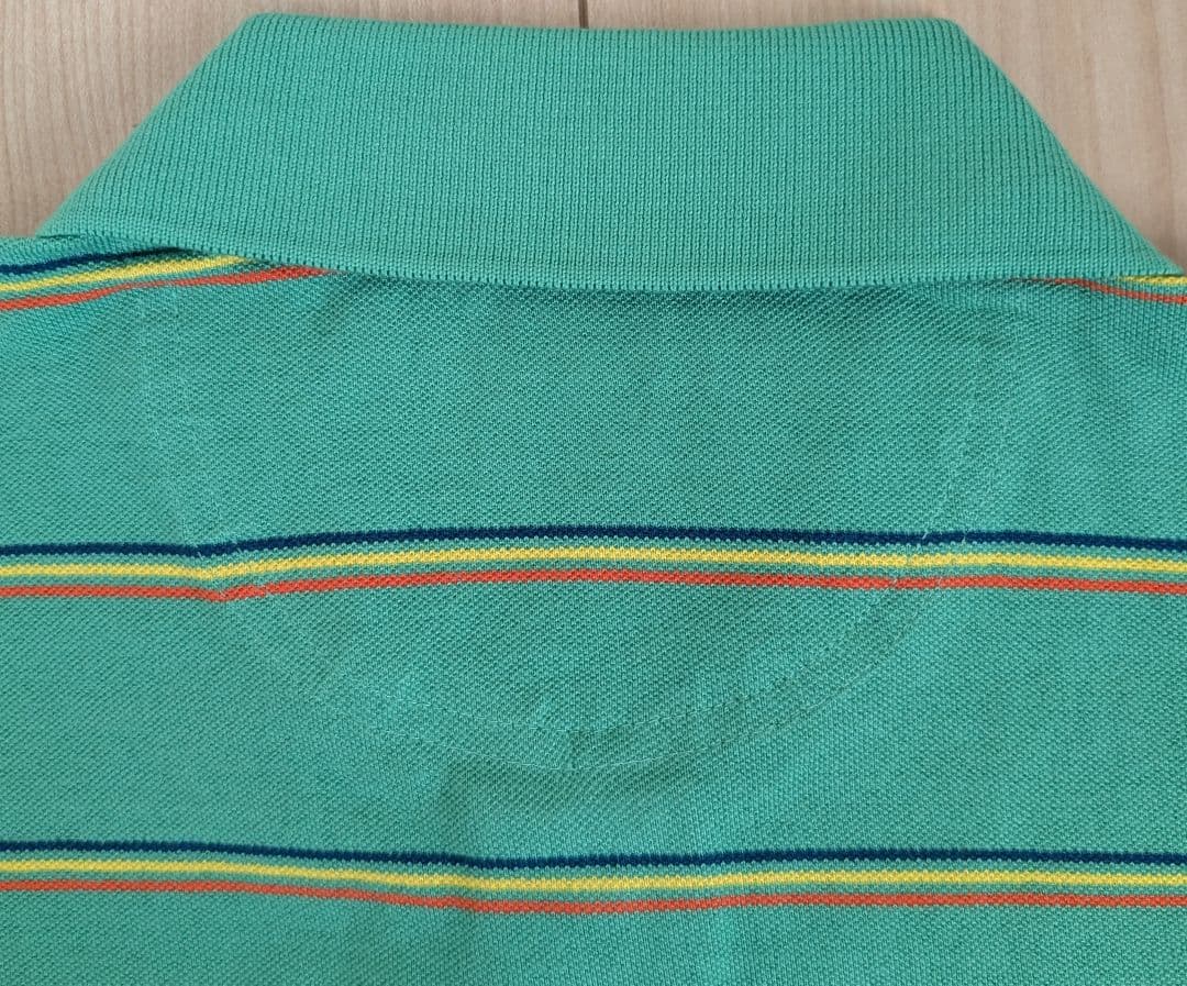 所*長様 ブルックスブラザーズのスーピマコットントリプルストライプポロシャツ★新