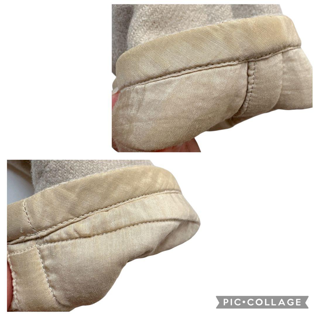 ヨーガンレール ババグーリ インドウール フーデッドコート ドルマン ゆったり