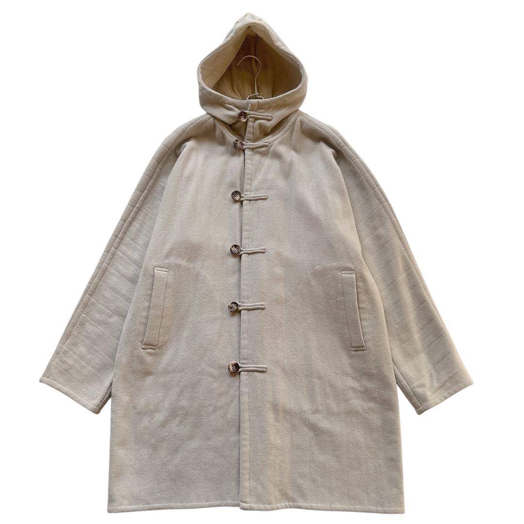 ヨーガンレール ババグーリ インドウール フーデッドコート ドルマン ゆったり