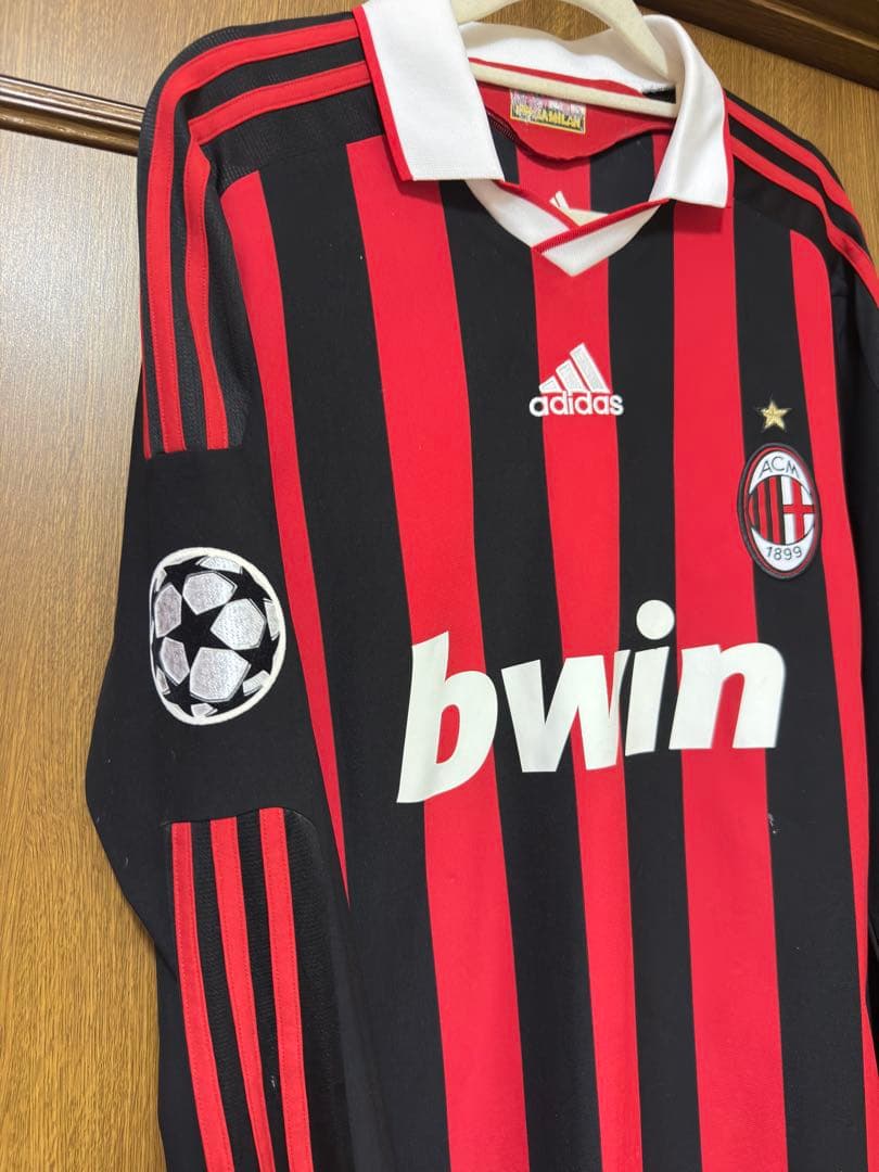 ACミラン　ユニフォーム　ベッカム　チャンピオンズリーグ　09/10