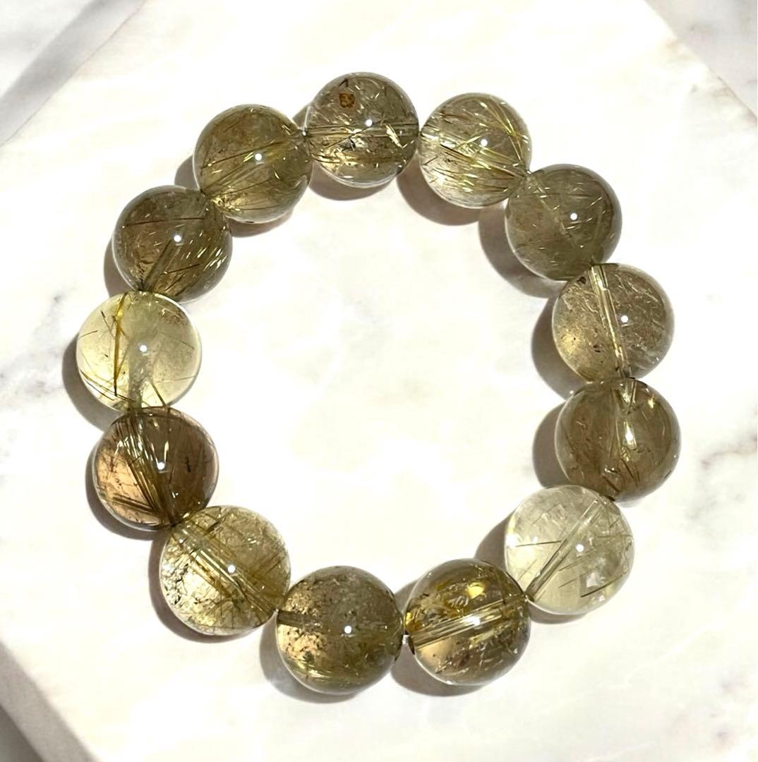 ❤️高品質スモーキールチルクォーツ大玉17ミリ❤️