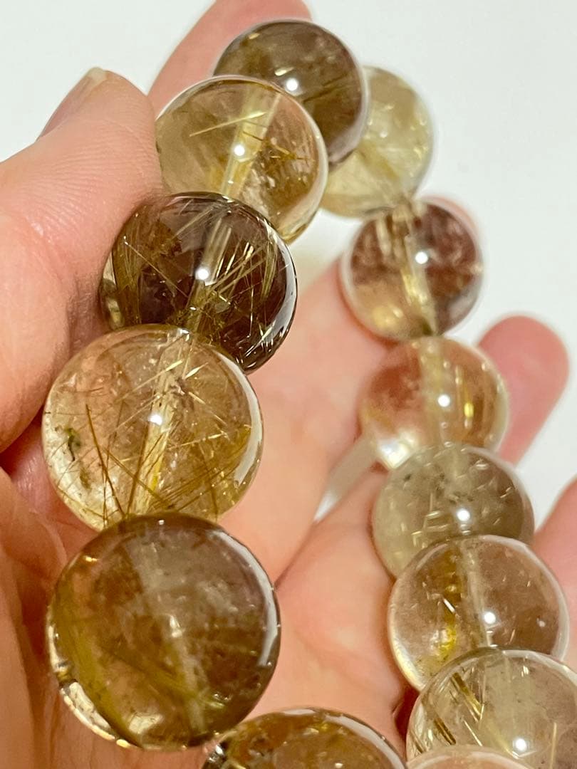 ❤️高品質スモーキールチルクォーツ大玉17ミリ❤️